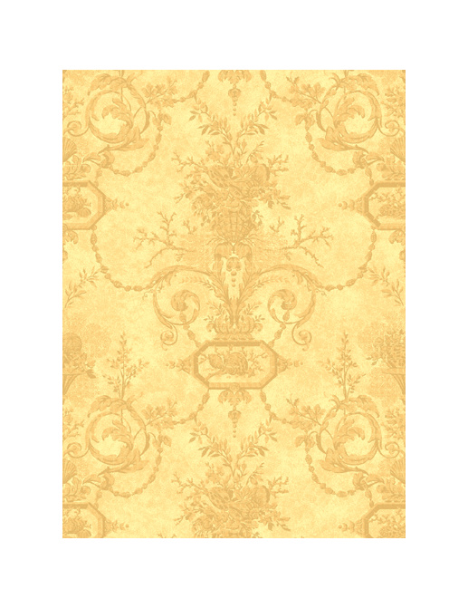 Обои Jaima Brown Damasks Frutta-Di-Mare-Ochre