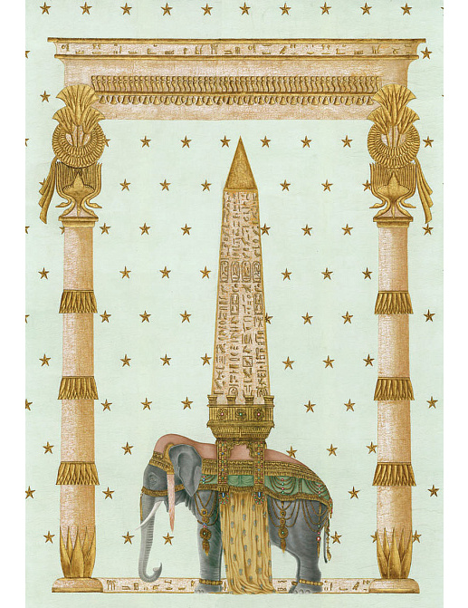 Панно и фотообои Iksel Scenic & Architectural Wallpapers Bonaparte's Elephant EL DR02