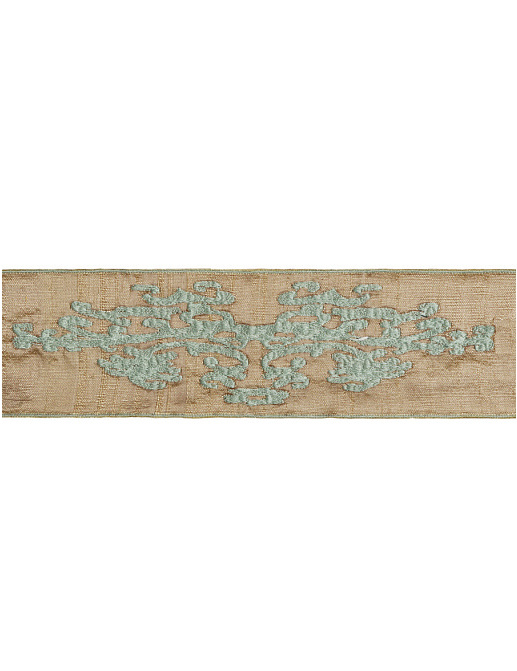 Тесьма Stroheim Charles Faudree Passementerie Trimmings Nuage/Aqua