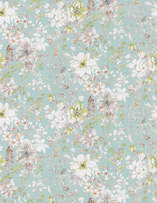 Ткань Daylight Meadows Ipomea/Aqua