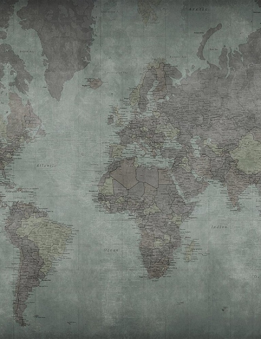 Обои Factura Kids WORLD MAP/7