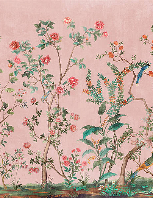 Панно и фотообои Faboie Silk Painting VI F-SN6032