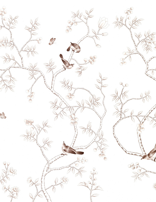 Панно и фотообои Yana Svetlova Wallcoverings Grace B38-3 beige
