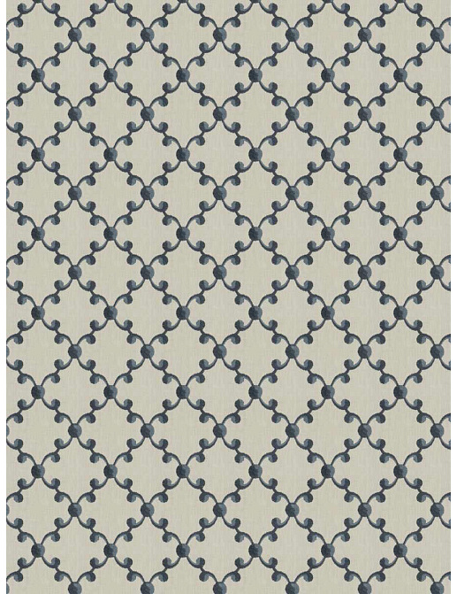 Ткань Fabricut French General Vignettes Indigo Morisette/Indigo