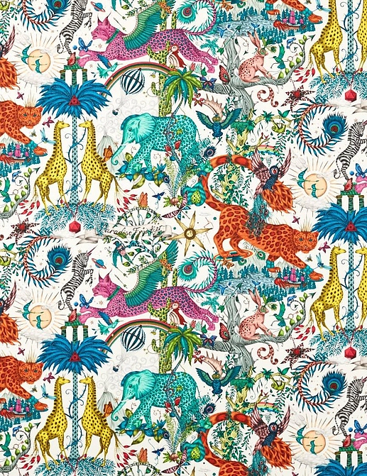 Ткань Clarke & Clarke Emma J Shipley Wild Escape Indoor Outdoor CCF0869-02
