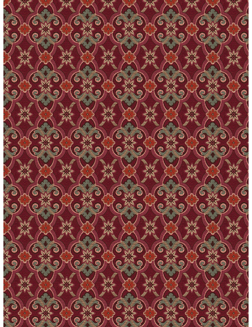 Ткань Stroheim Color Gallery Loganberry Rococo/Roseberry