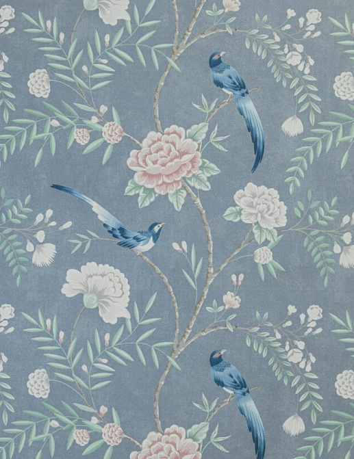 Ткань Ashley Wilde Kyoto Cardens Rhea/Denim