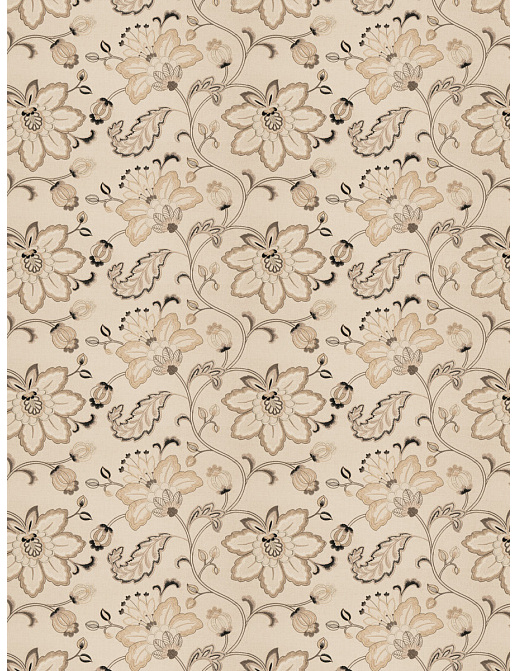 Ткань Fabricut Vignettes Vol.XIII Latte Bettino floral/Taupe
