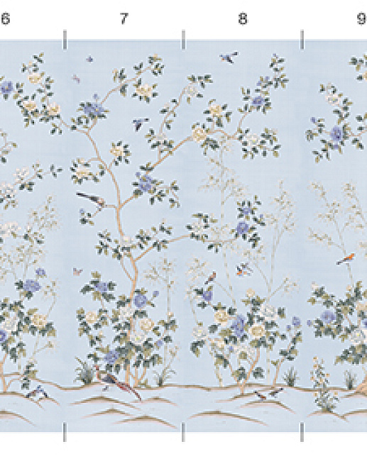 Обои Paul Montgomery Studio Melange Series Huntington Ciel