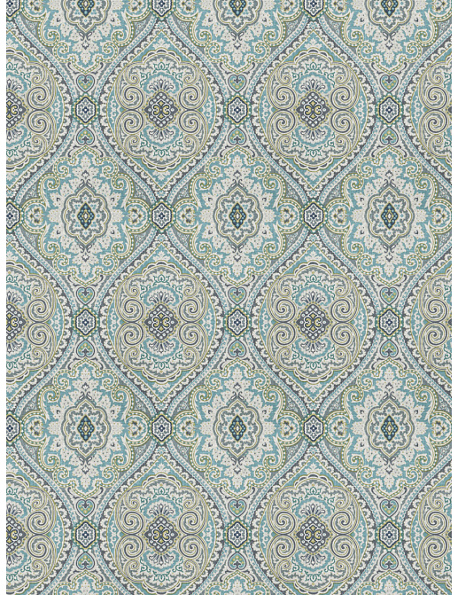 Ткань Fabricut Chromatics Vol.XXIV Mineral Pocket medallion/Breeze