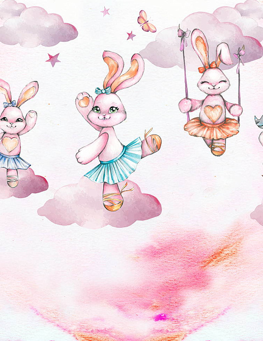 Обои Wall Street Rabbit Room 21298