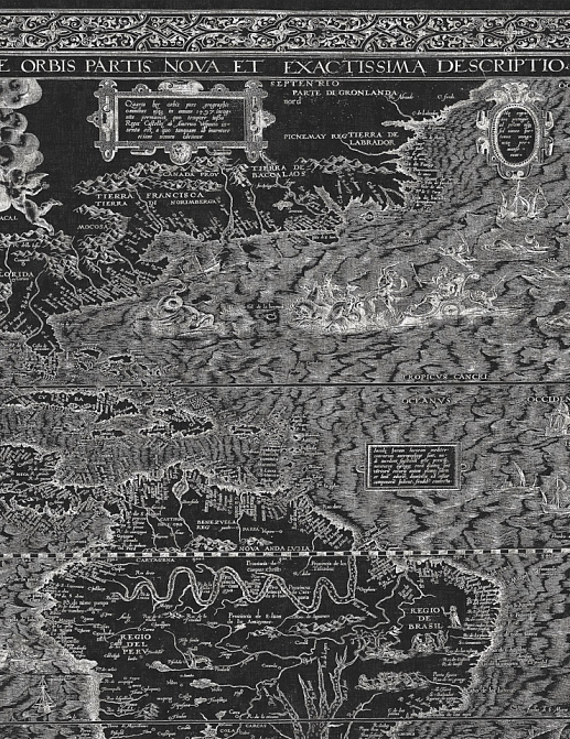 Панно и фотообои Italreflexes Macro Map-010/Slate