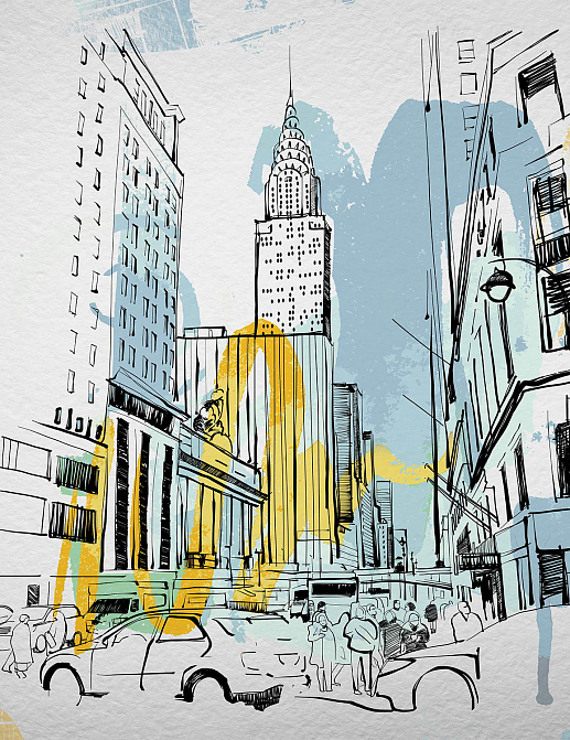 Обои Wall Street Urban 18523