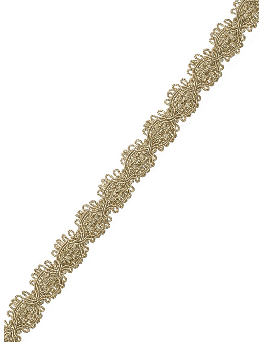Тесьма Fabricut Mineral Obsession Trimmings Scallop/Spungold