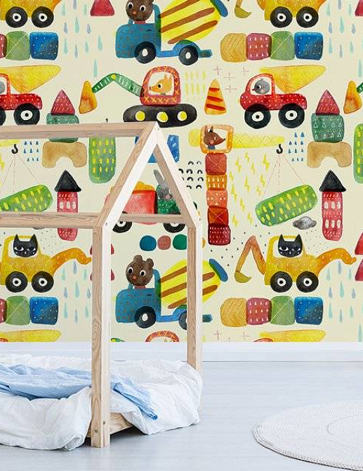 Панно и фотообои Fun House Store Авторские обои Fun House Store 2021–2023 A-00586