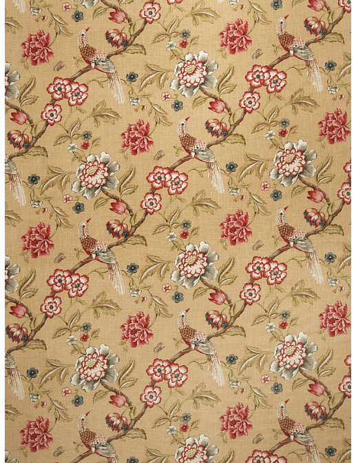 Ткань Trend Jaclyn Smith Home red spice 01832 Coffee