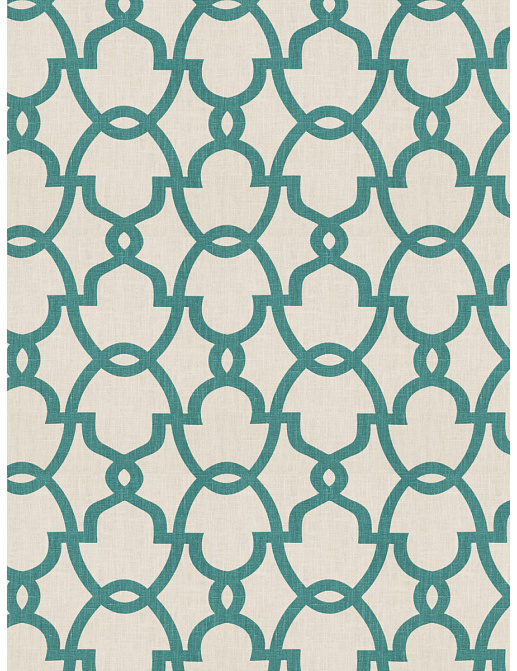 Ткань Fabricut Vignettes Vol.XIII Turquoise The dance/Aqua