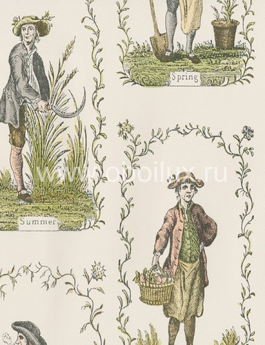 Обои Lewis & Wood Book I - Sporting & Character LW107/Four Seasons