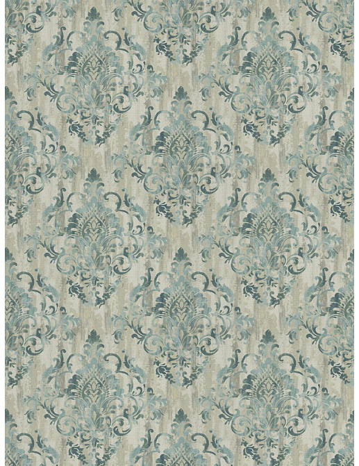 Ткань Trend Lifestyles By Color vol.IX Celestial/Coral 04590/teal