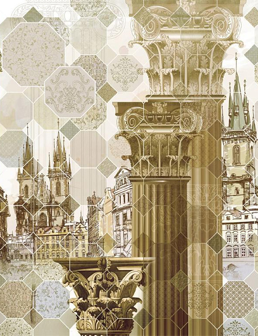 Панно и фотообои Affresco Re-Space SN97 COL3