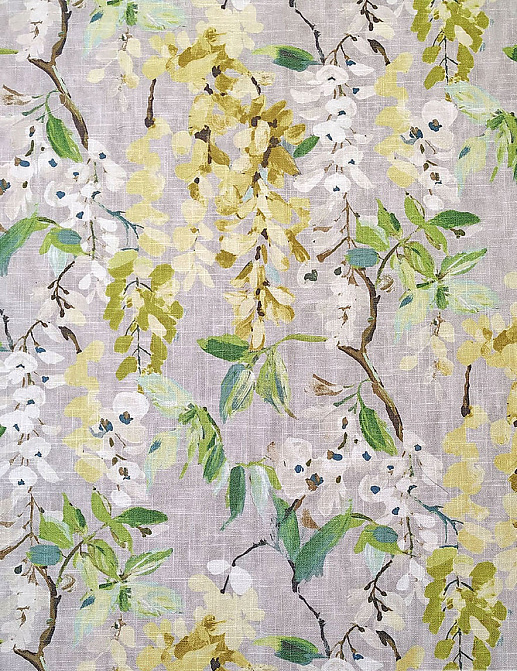 Ткань Dana Panorama Wisteria Wisteria/Lemon