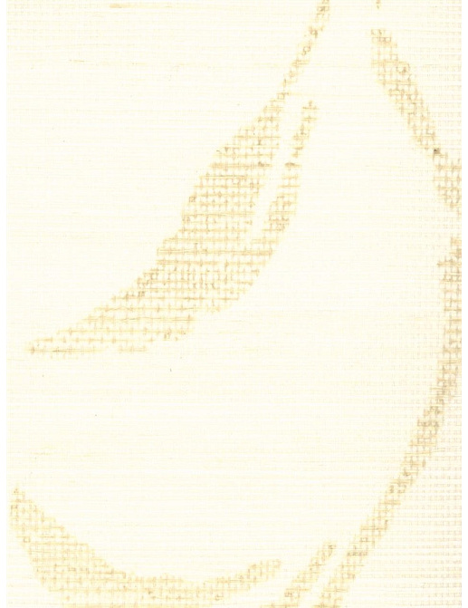 Обои Stroheim Silhouettes Viney Leaf Sisal/Sand on Oyster