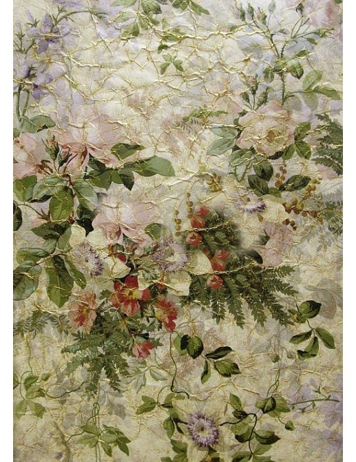 Обои Zuber Roses Anciennes ROSES-ANCIENNES-P-07
