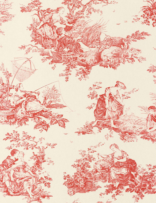 Обои Casadeco Les Belles Toiles de Jouy 2 BTJD87918201