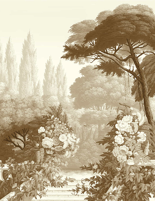 Обои Yana Svetlova Wallcoverings Art Prints GARDEN-1301/BEIGE