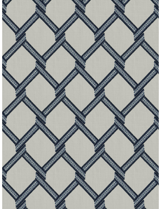 Ткань Fabricut Vignettes Vol.XVI Bluestone Protagonist/Navy