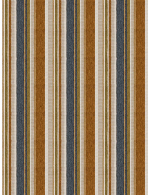 Ткань Fabricut Color Studio Vol.VII Copper Manhattan stripe/Amber
