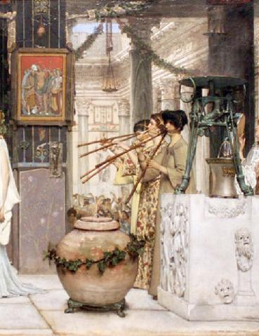 Панно и фотообои Affresco Фрески и фотообои Alma Tadema Das Fest der Weinlese anagoria