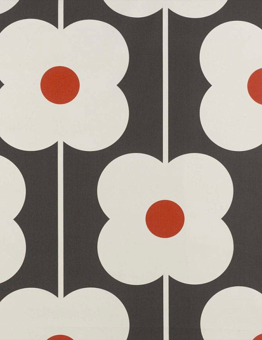 Ткань Orla Kiely Prints-Volume One AbacusFlower/Tomato