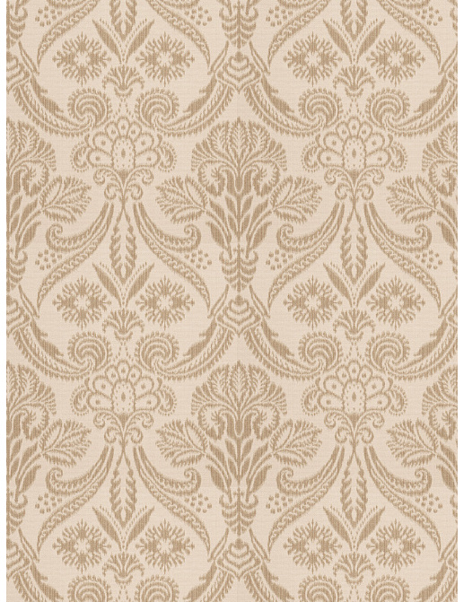 Ткань Fabricut Vignettes Vol.XIV Birch Wisdom Damask/Travertine