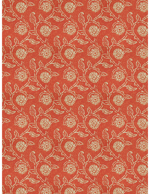 Ткань Fabricut Isabelle De Borchgrave-Color Canyon Gala floral/Canyon