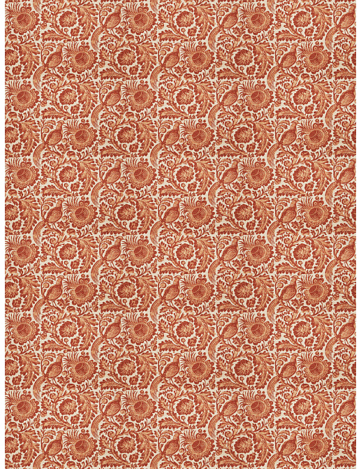 Ткань Fabricut Vignettes Vol.XIII Terra Cotta Felipe batic/Cinnamon