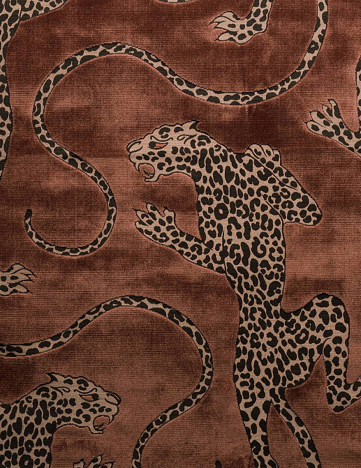 Ткань Mokum The Royal Menagerie Panthera/Whisky