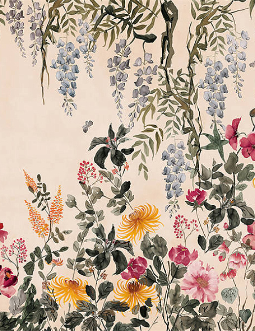 Панно и фотообои Faboie Silk Painting VI F-SN6102