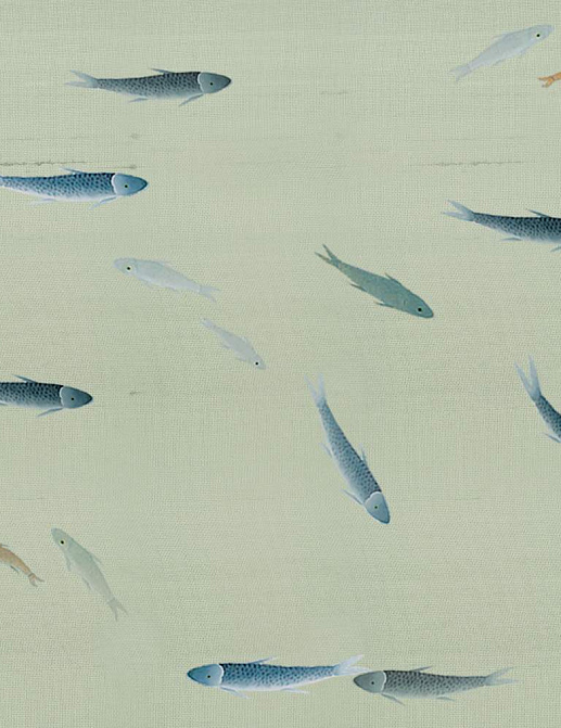 Панно и фотообои Misha Asia Fish/Silver Grey