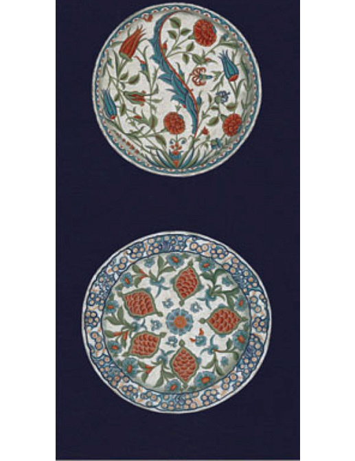 Панно и фотообои Iksel Scenic & Architectural Wallpapers Iznik Plates IP11