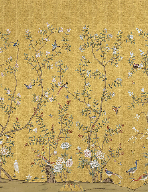 Обои Paul Montgomery Studio Endur Collection (Mural Sources) E-CH-275-BG1-GS/Gold