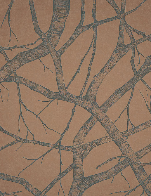 Панно и фотообои Italreflexes Macro Silver Birch-008/Copper