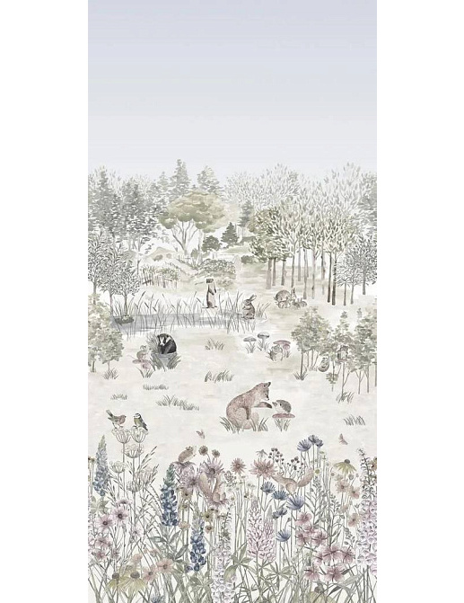 Обои Little Greene Storybook Papers 0231POSOLST