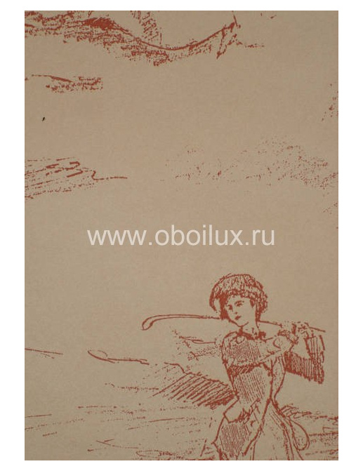 Обои Lewis & Wood Book I - Sporting & Character LW73100/Golfing Russet