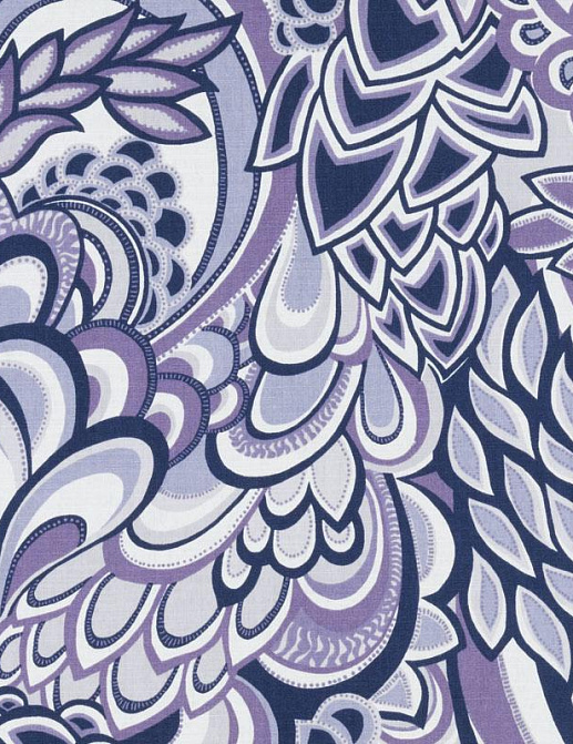 Ткань Duralee Eileen K. Boyd Vol.2 - Pewter, African Violet 21091/95