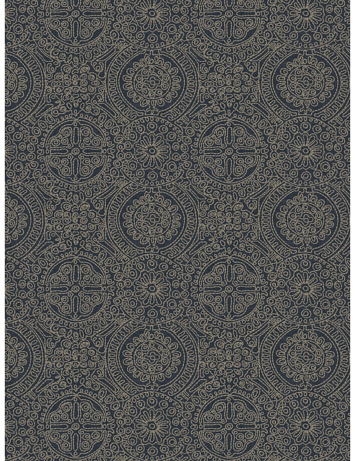 Ткань Fabricut Luxe Nuances Sapphire Forest Calabasas/Denim