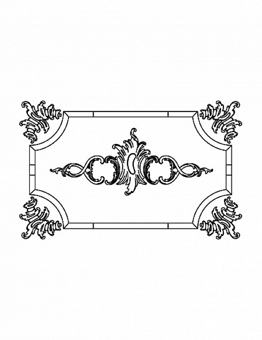 Готовые решения RoDecor Царскосельский Рококо 66041RC