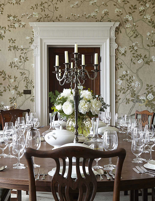 Обои De Gournay Chinoiserie Askew/C-018