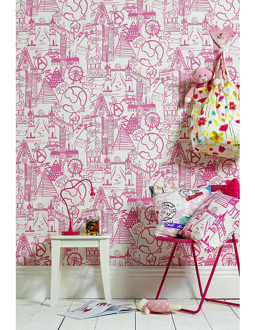 Обои Prestigious Textiles Jet Set 1959-238