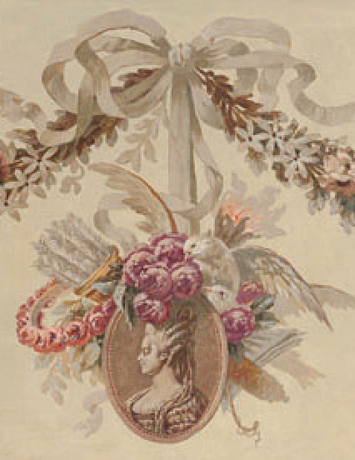 Панно и фотообои Iksel Scenic & Architectural Wallpapers 19th Cent Garlands Gar 3